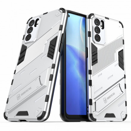 Coque Oppo Reno 6 5G Support Amovible Deux Positions Mains Libres