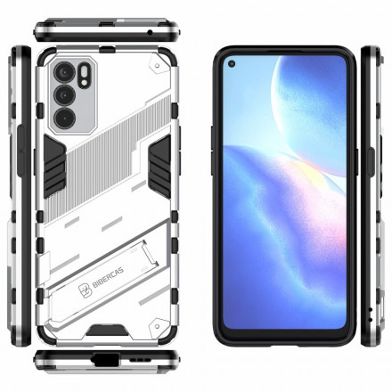 Coque Oppo Reno 6 5G Support Amovible Deux Positions Mains Libres