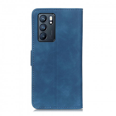 Housse Oppo Reno 6 5G Effet Cuir Vintage KHAZNEH Housse Oppo Reno 6 5G Effet Cuir Vintage KHAZNEH