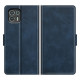 Housse Motorola Edge 20 Lite Rabat Double Classique Housse Motorola Edge 20 Lite Rabat Double Classique