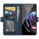 Housse Motorola Edge 20 Lite Rabat Double Classique Housse Motorola Edge 20 Lite Rabat Double Classique