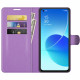 Housse Oppo Reno 6 5G Simili Cuir Litchi Classique Housse Oppo Reno 6 5G Simili Cuir Litchi Classique