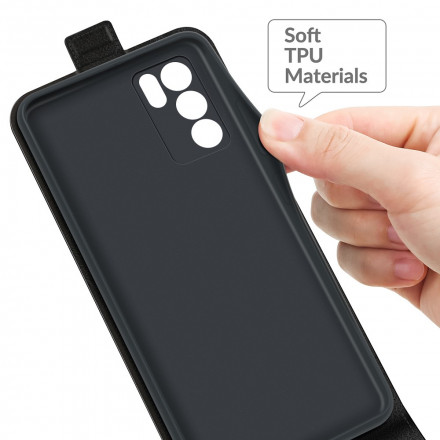 Housse Oppo Reno 6 5G Rabat Vertical Effet Cuir Housse Oppo Reno 6 5G Rabat Vertical Effet Cuir