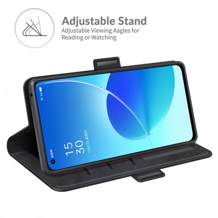 Housse Oppo Reno 6 5G Fermeture Double Housse Oppo Reno 6 5G Fermeture Double