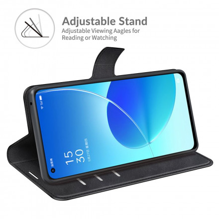 Housse Oppo Reno 6 5G Effet Cuir Slim Extrême Housse Oppo Reno 6 5G Effet Cuir Slim Extrême