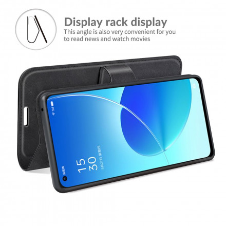 Housse Oppo Reno 6 5G Effet Cuir Slim Extrême Housse Oppo Reno 6 5G Effet Cuir Slim Extrême