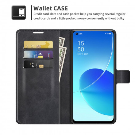 Housse Oppo Reno 6 5G Effet Cuir Slim Extrême Housse Oppo Reno 6 5G Effet Cuir Slim Extrême