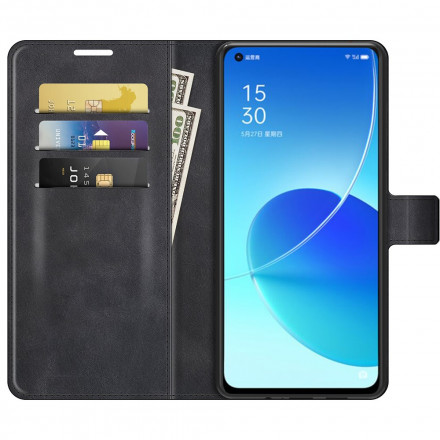 Housse Oppo Reno 6 5G Effet Cuir Slim Extrême Housse Oppo Reno 6 5G Effet Cuir Slim Extrême
