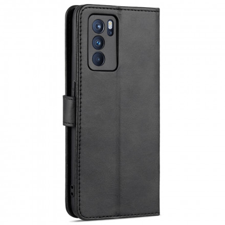 Housse Oppo Reno 6 5G AZNS Effet Cuir Housse Oppo Reno 6 5G AZNS Effet Cuir