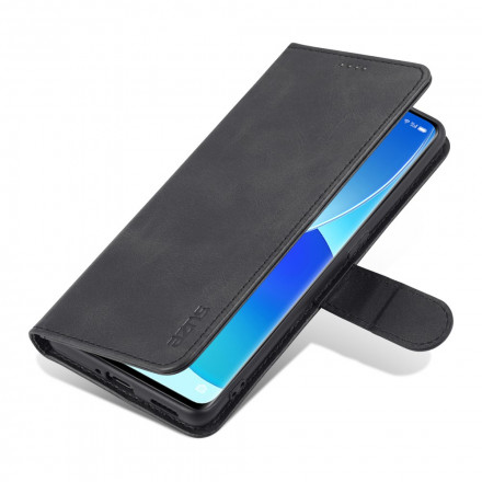 Housse Oppo Reno 6 5G AZNS Effet Cuir Housse Oppo Reno 6 5G AZNS Effet Cuir