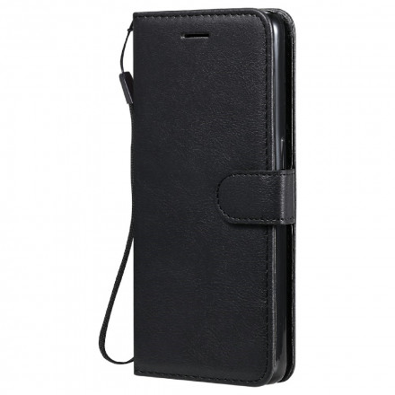 Housse Oppo Reno 6 5G Solid Color Serie à Lanière Housse Oppo Reno 6 5G Solid Color Serie à Lanière