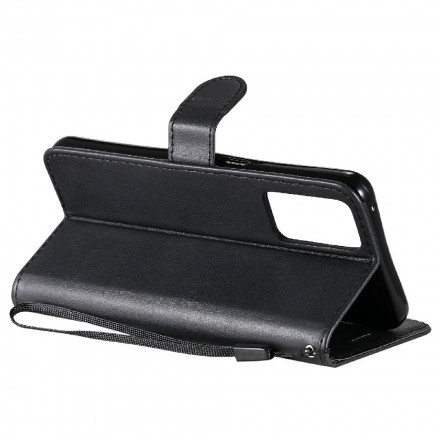 Housse Oppo Reno 6 5G Solid Color Serie à Lanière Housse Oppo Reno 6 5G Solid Color Serie à Lanière