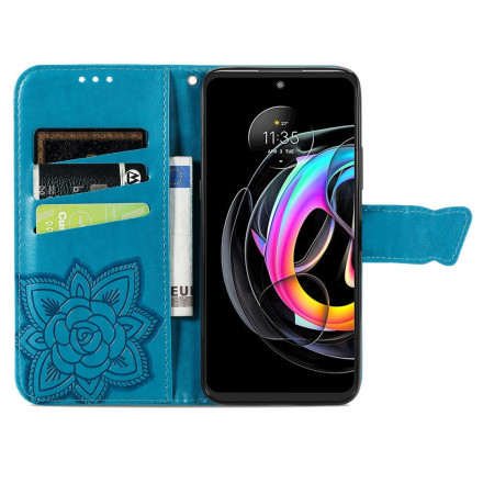 Housse Motorola Edge 20 Lite Demi Papillons Housse Motorola Edge 20 Lite Demi Papillons