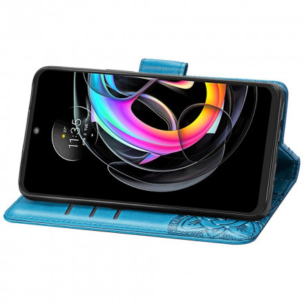 Housse Motorola Edge 20 Lite Demi Papillons Housse Motorola Edge 20 Lite Demi Papillons