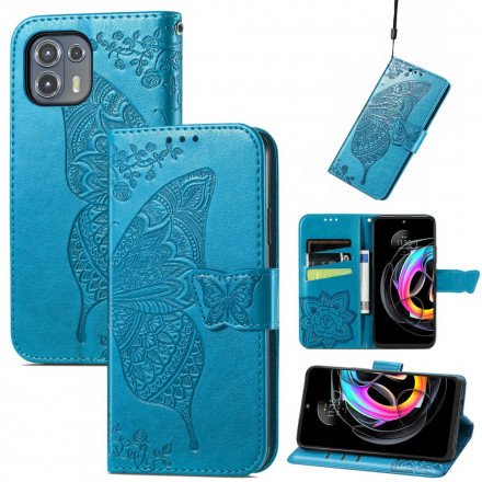 Housse Motorola Edge 20 Lite Demi Papillons Housse Motorola Edge 20 Lite Demi Papillons
