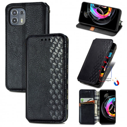 Flip Cover Motorola Edge 20 Lite Simili Cuir Texture Diamant Flip Cover Motorola Edge 20 Lite Simili Cuir Texture Diamant
