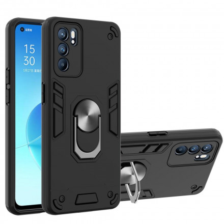 Coque Oppo Reno 6 5G Détachable Anneau-Support Coque Oppo Reno 6 5G Détachable Anneau-Support