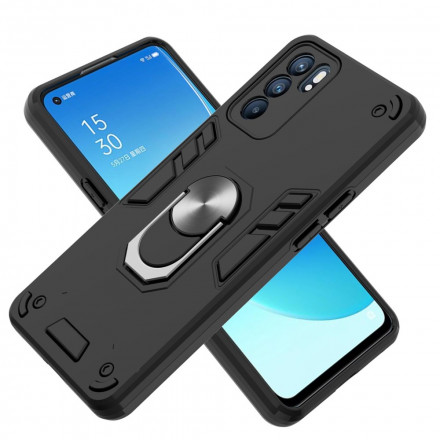 Coque Oppo Reno 6 5G Détachable Anneau-Support