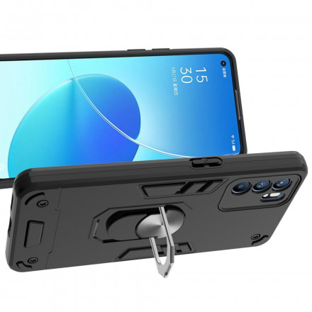 Coque Oppo Reno 6 5G Détachable Anneau-Support Coque Oppo Reno 6 5G Détachable Anneau-Support