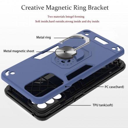 Coque Oppo Reno 6 5G Détachable Anneau-Support Coque Oppo Reno 6 5G Détachable Anneau-Support