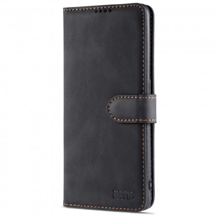 Housse Oppo Reno 6 5G AZNS Effet Cuir Couture Housse Oppo Reno 6 5G AZNS Effet Cuir Couture