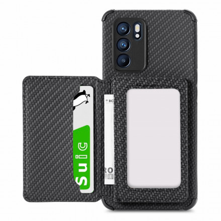 Coque Oppo Reno 6 5G RFID Porte-Cartes Support Coque Oppo Reno 6 5G RFID Porte-Cartes Support