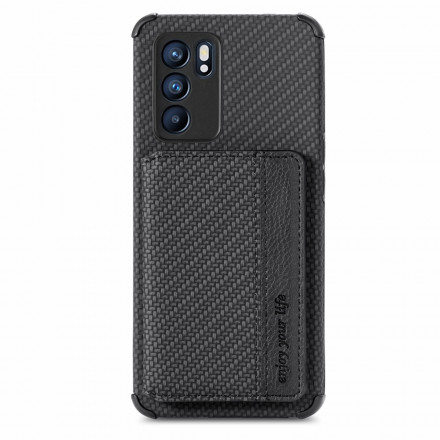Coque Oppo Reno 6 5G RFID Porte-Cartes Support Coque Oppo Reno 6 5G RFID Porte-Cartes Support