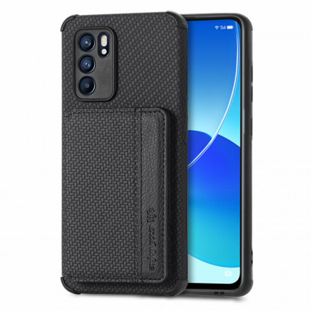 Coque Oppo Reno 6 5G RFID Porte-Cartes Support Coque Oppo Reno 6 5G RFID Porte-Cartes Support