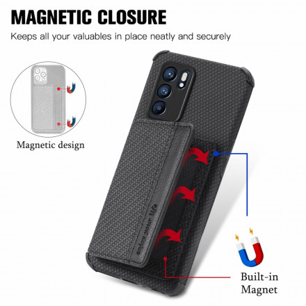 Coque Oppo Reno 6 5G RFID Porte-Cartes Support Coque Oppo Reno 6 5G RFID Porte-Cartes Support