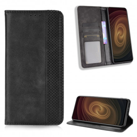 Flip Cover Zte Axon 20 4G / 5G Effet Cuir Vintage Stylisé Flip Cover Zte Axon 20 4G / 5G Effet Cuir Vintage Stylisé