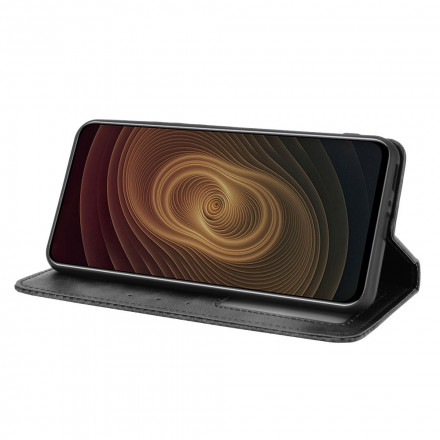 Flip Cover Zte Axon 20 4G / 5G Effet Cuir Vintage Stylisé Flip Cover Zte Axon 20 4G / 5G Effet Cuir Vintage Stylisé