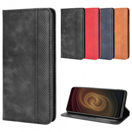 Flip Cover Zte Axon 20 4G / 5G Effet Cuir Vintage Stylisé Flip Cover Zte Axon 20 4G / 5G Effet Cuir Vintage Stylisé