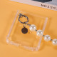 Coque Samsung Galaxy Z Flip 3 5G Silicone Bracelet Perles Coque Samsung Galaxy Z Flip 3 5G Silicone Bracelet Perles
