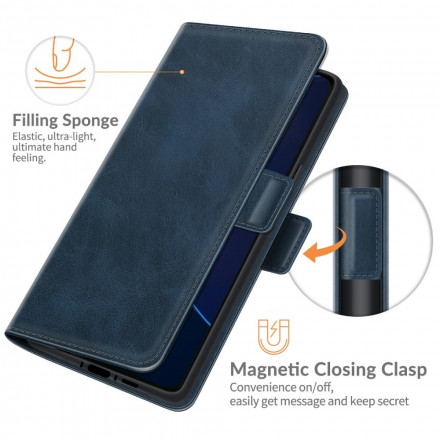 Housse Asus Zenfone 8 Flip Rabat Double Classique Housse Asus Zenfone 8 Flip Rabat Double Classique