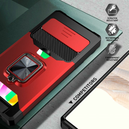 Coque Google Pixel 6 Pro Support et Protège-Lentilles et Porte-Cartes Coque Google Pixel 6 Pro Support et Protège-Lentilles et Porte-Cartes
