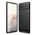 Coque Google Pixel 6 Fibre Carbone Brossée