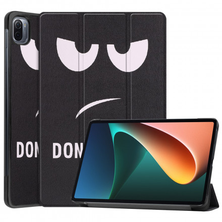 Smart Case Xiaomi Pad 5 Porte-Stylet Don't Touch Me - Ma Coque