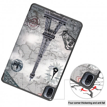 Smart Case Xiaomi Pad 5 Porte-Stylet Tour Eiffel Smart Case Xiaomi Pad 5 Porte-Stylet Tour Eiffel