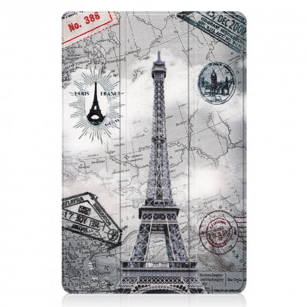 Smart Case Xiaomi Pad 5 Porte-Stylet Tour Eiffel