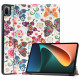 Smart Case Xiaomi Pad 5 Porte-Stylet Fleurs Vintages Smart Case Xiaomi Pad 5 Porte-Stylet Fleurs Vintages