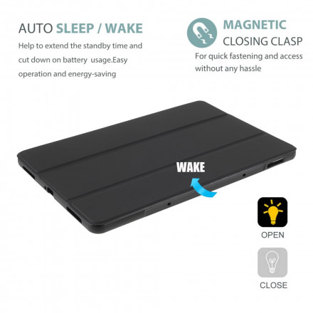 Smart Case Xiaomi Pad 5 Trois Volets Fini Mat Smart Case Xiaomi Pad 5 Trois Volets Fini Mat
