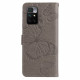 Housse Xiaomi Redmi 10 Papillons Géants à Lanière Housse Xiaomi Redmi 10 Papillons Géants à Lanière