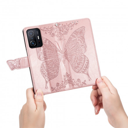 Housse Xiaomi 11T / 11T Pro Demi Papillons Housse Xiaomi 11T / 11T Pro Demi Papillons