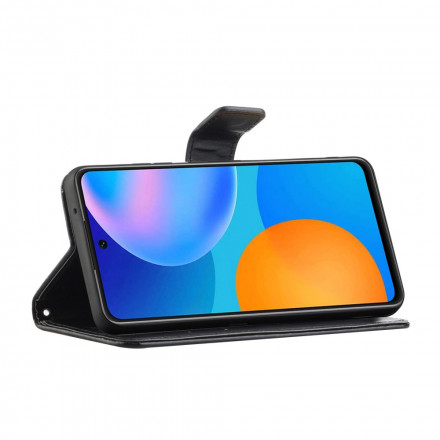 Housse Xiaomi 11T / 11T Pro Papillons Et Fleurs À Lanière