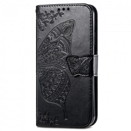 Housse Xiaomi Redmi 10 Demi Papillons Housse Xiaomi Redmi 10 Demi Papillons