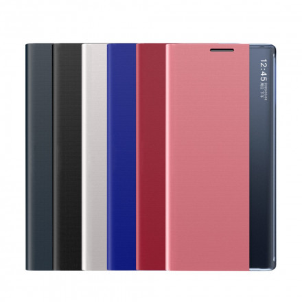 View Cover Xiaomi 11T / 11T Pro Simili Cuir Texturé View Cover Xiaomi 11T / 11T Pro Simili Cuir Texturé