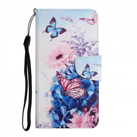 Housse Xiaomi 11T / 11T Pro Bouquet de Fleurs et Papillons