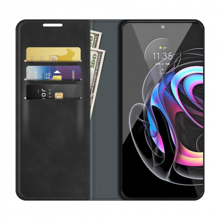 Flip Cover Motorola Edge 20 Pro Skin-Touch Flip Cover Motorola Edge 20 Pro Skin-Touch
