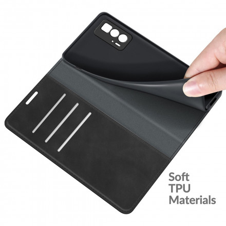 Flip Cover Motorola Edge 20 Pro Skin-Touch Flip Cover Motorola Edge 20 Pro Skin-Touch
