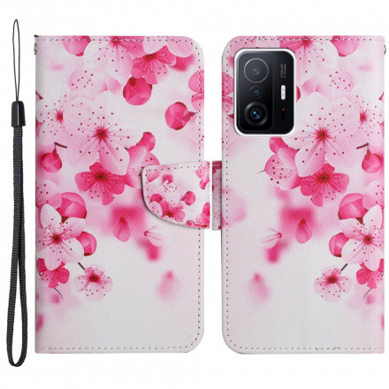 Housse Xiaomi 11T / 11T Pro Fleurs Roses - Ma Coque